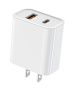 20W USB C Charger PD Block Dual Port Power Delivery Plug 